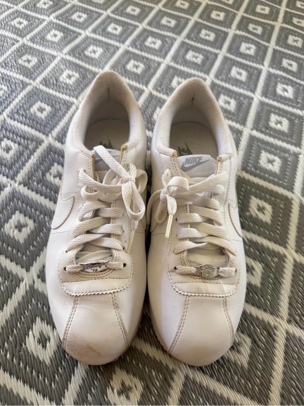 Nike Women’s Off-White Leather Sneakers